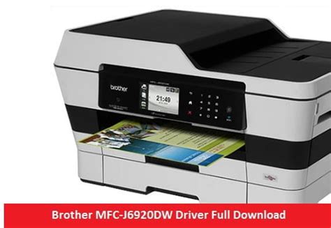 drivers mfc-j6920dw